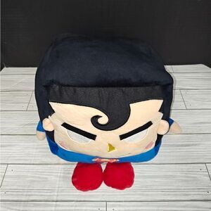 Kawaii Cubes DC Comics Superman Kids Square Plush Stuffed Large 8” Wish Factory